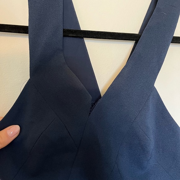 BCBG Midi Dress Navy - Picture 5 of 6